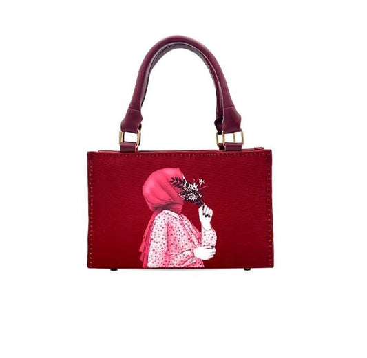 Bags by Bilal Shoulder Bag - Red