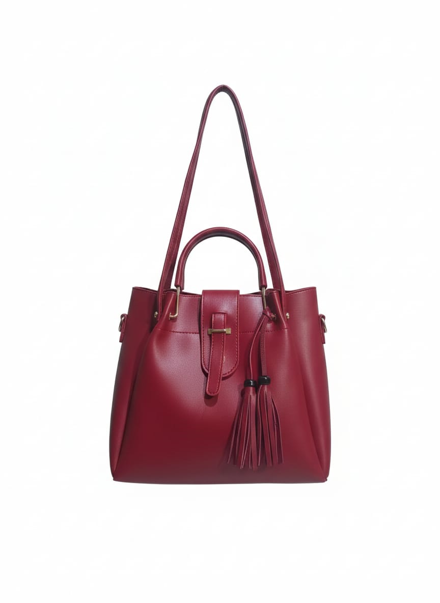 Bags by Bilal Shoulder Bag - Redish