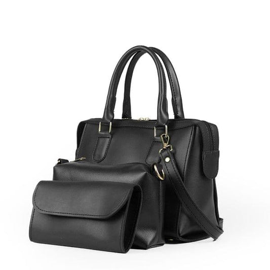 Bags by Bilal Premium 3 Pics Bag Set - Black